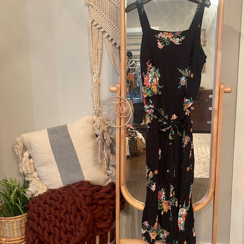 Boho Capri Length Romper